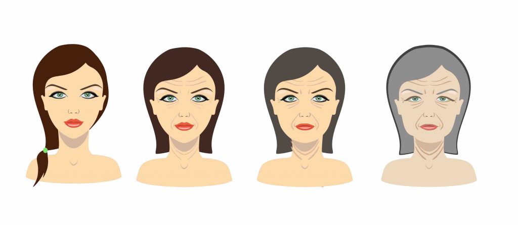 signs of facial aging face lift for mature women