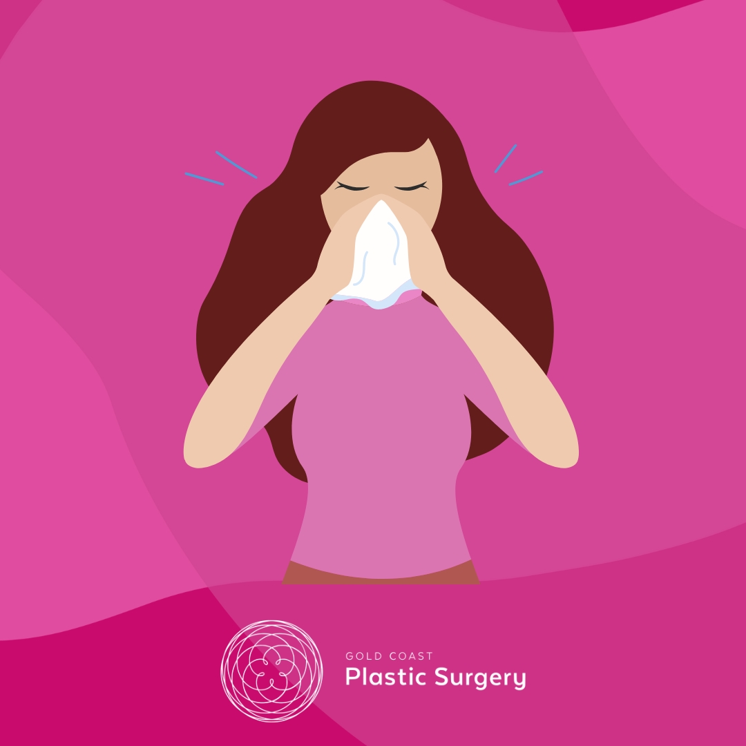 what does a deviated septum look like